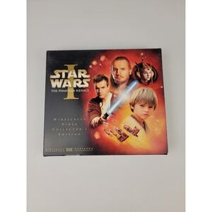Star Wars Episode I The Phantom Menace Widescreen VHS Collector's Edition Box Se